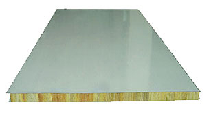 彩钢板（机制板）：聚苯乙烯、岩棉、纸蜂巢彩钢板